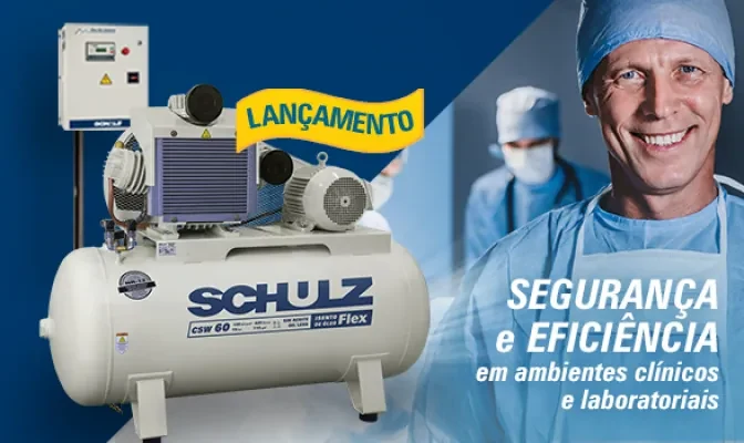Aplicação de compressor em clínica odontológica